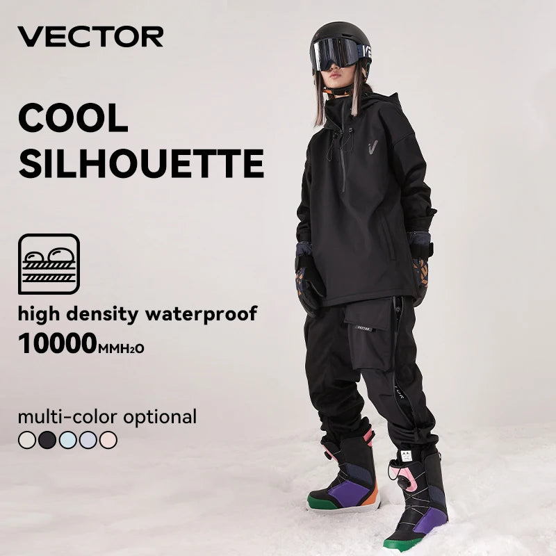 Ski Jacket & Pants Set – Waterproof Windproof Winter Snow Suit