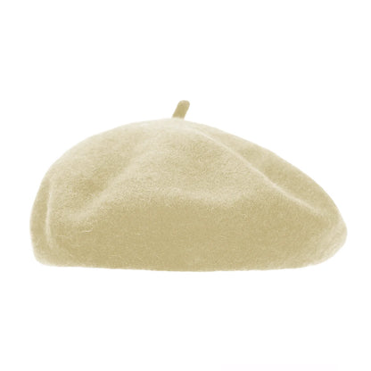 Wool Beret Hat for Women – French Style Winter Cap