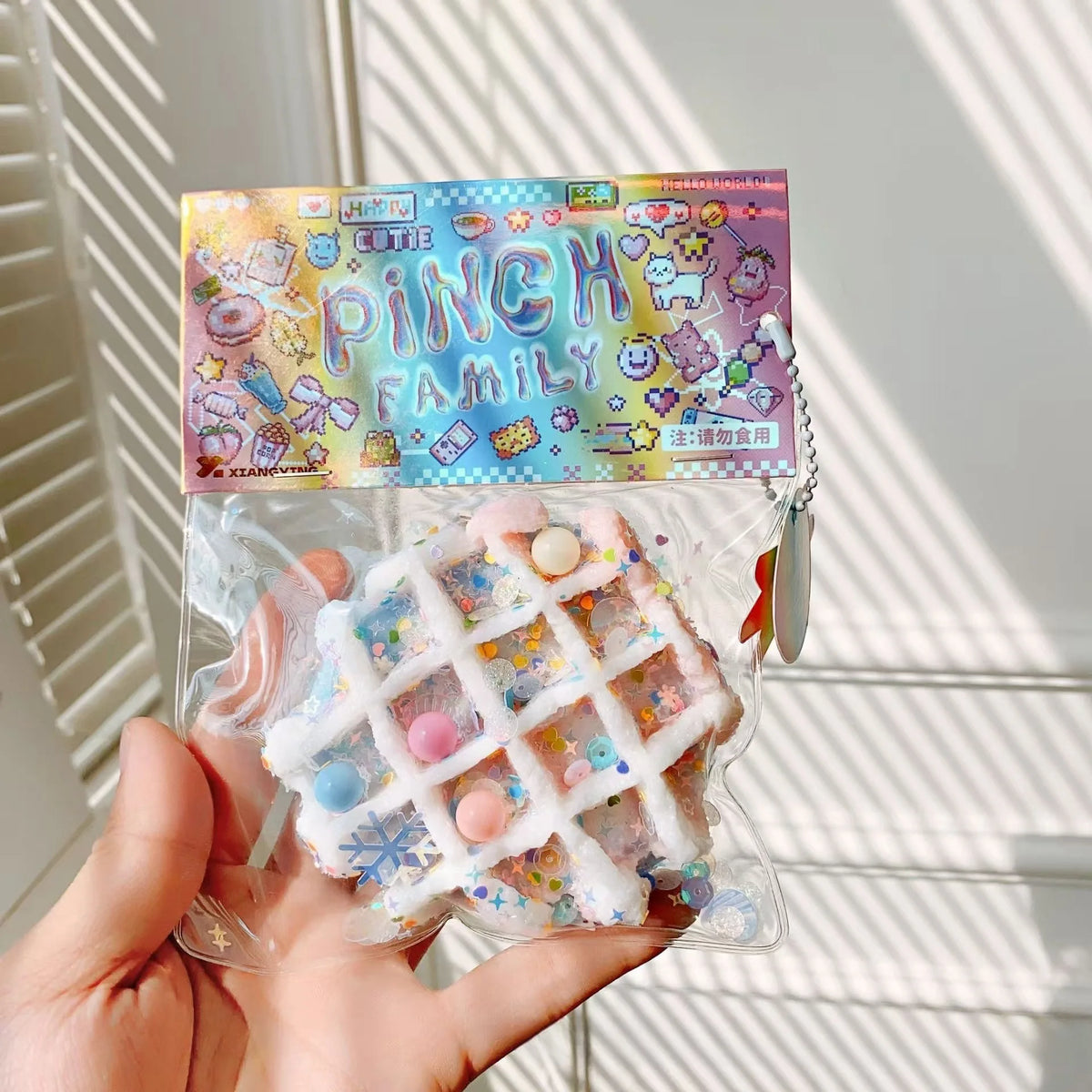 Squishy Stress Relief Fidget Toy – Cake, Donut & Waffle Squeeze