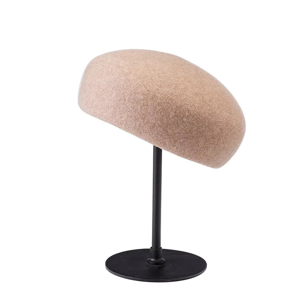 Women's Wool Felt Beret Hat – Dome, Pillbox & Fascinator Styles