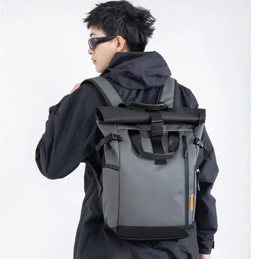 Waterproof Backpack – Large Capacity Minimalist School & Travel Bag