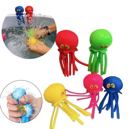 Squeeze Water Octopus Toy – Stress Relief Bath & Pool Fidget