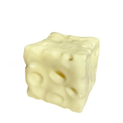 Cheese Cube Stress Ball – Deformable Squeezing Sensory Toy