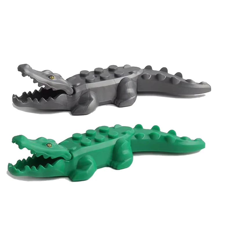 Animal Building Block Mini Figures – MOC Zoo & Farm Creatures Set for Kids