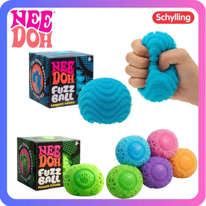 Nee Doh Fuzz Ball Stress Relief Squeeze Toy