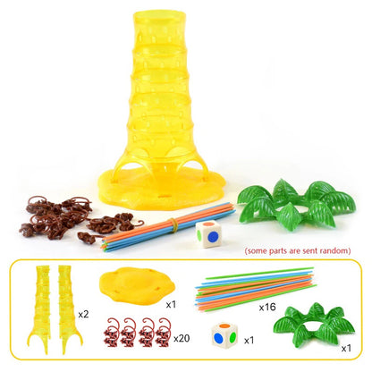 Monkey Drop Down Tabletop Game Kids Intelligence Toy Multiplayer