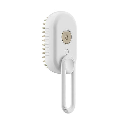 3-in-1 Pet Steam Brush – Spray, Massage & Hair Removal Comb