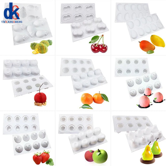 Fruit-Shaped Silicone Cake Mold – Mousse & Baking Mould