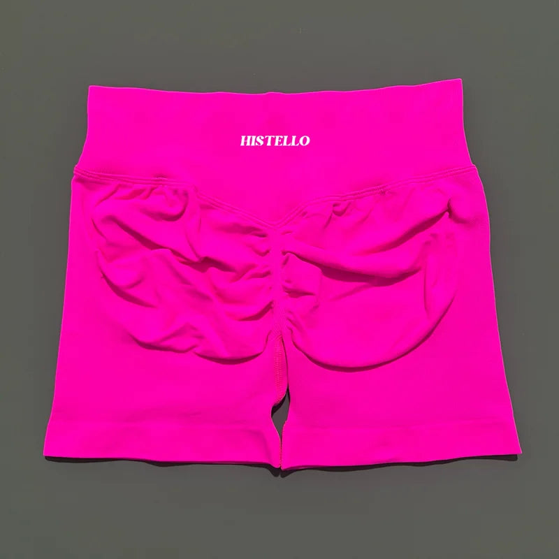 Seamless High-Waist Workout Shorts for Women