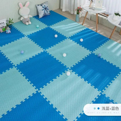 16-Piece Foam Baby Play Mat Interlocking Puzzle Tiles