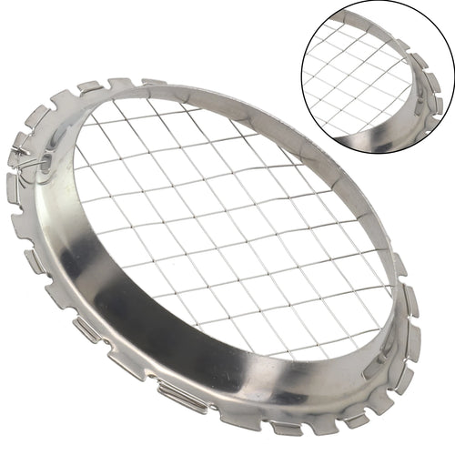 Stainless Steel Round Grid Egg Slicer & Vegetable Cutter