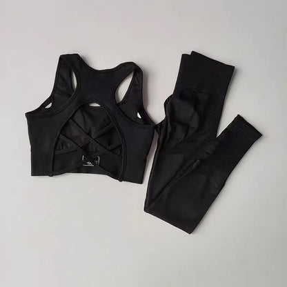 Women's 2-Piece Sports Bra & Leggings Yoga Set