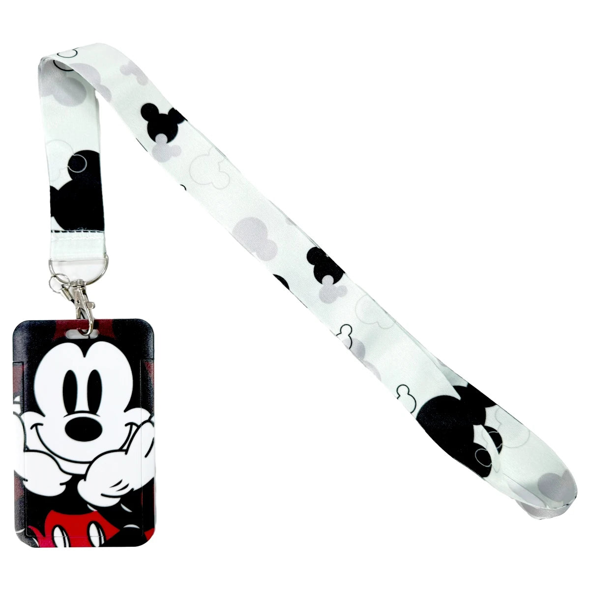 Anime Cartoon Lanyard with ID Card Holder & Keychain Strap