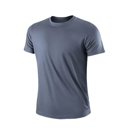 Men's Quick-Dry Athletic T-Shirt – Moisture-Wicking Gym Top