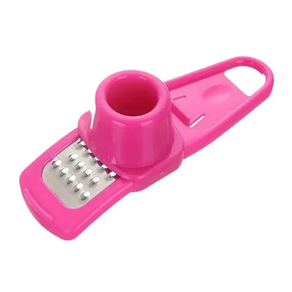 Manual Garlic Grater & Chopper – Hand-Press Mincing Tool