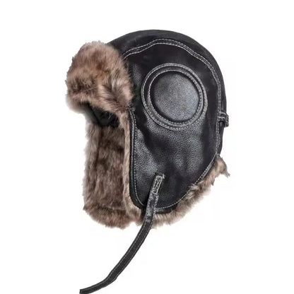 Russian Ushanka Trapper Hat – Warm Winter Earflap Bomber Cap