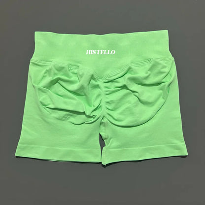 Seamless High-Waist Workout Shorts for Women
