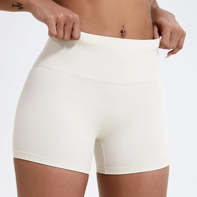 High-Waist Biker Shorts for Women – Butt-Lifting Slim Fit
