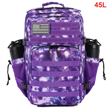45L Tactical Backpack – Waterproof MOLLE Gym & Hiking Bag