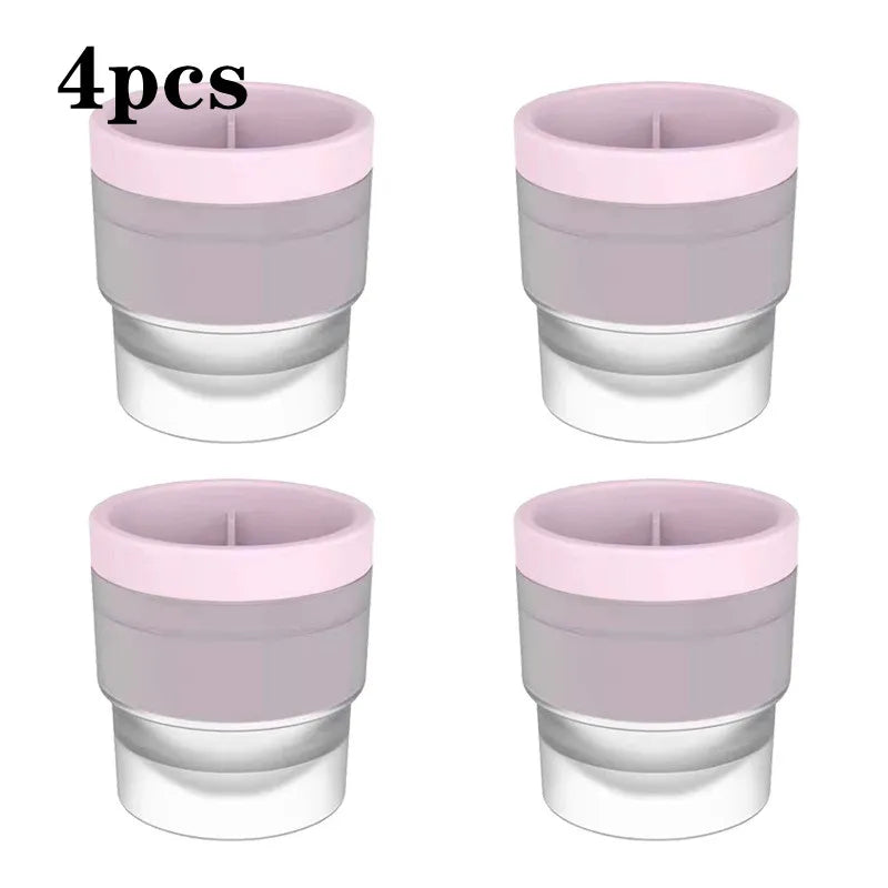Silicone Ice Ball Mold – Reusable Round Ice Cube Maker for Whiskey & Cocktails