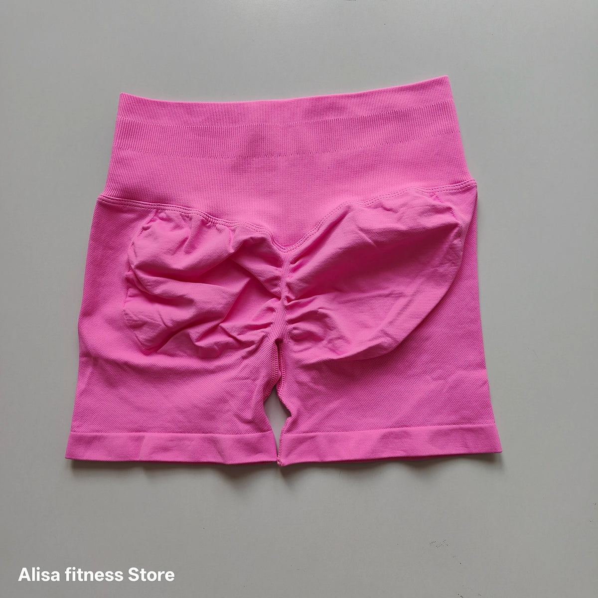 Tummy Control Seamless Yoga Shorts – Women's High-Waist Biker Shorts