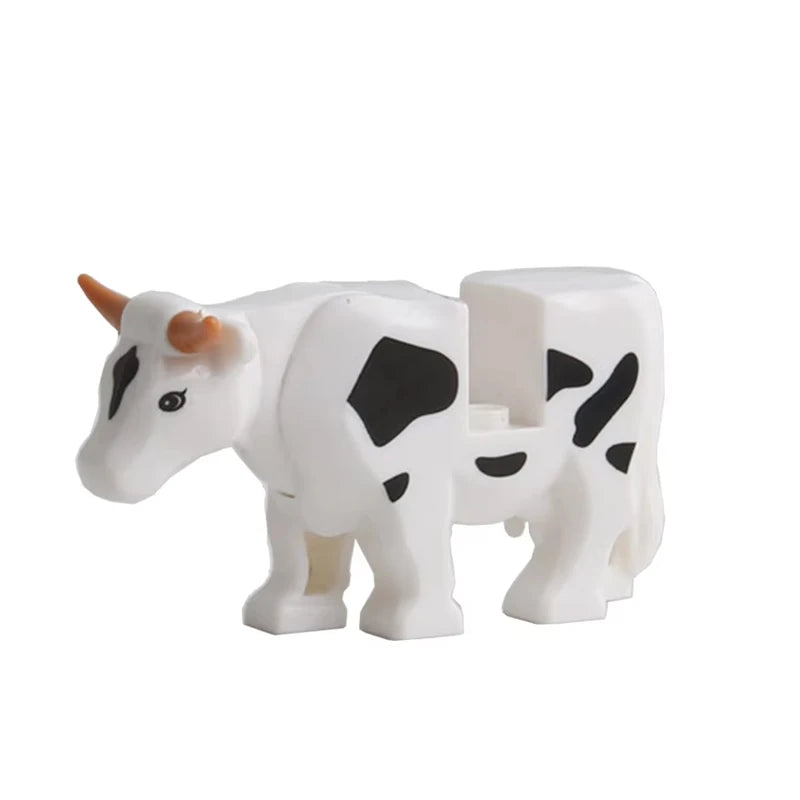 Animal Building Block Mini Figures – MOC Zoo & Farm Creatures Set for Kids