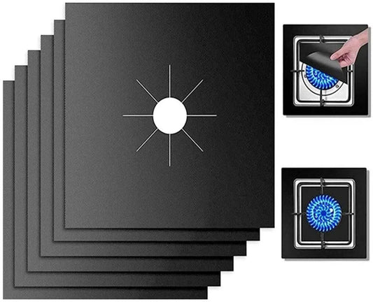 Gas Stove Burner Covers Liner Mats – Non-Stick Stovetop Protectors