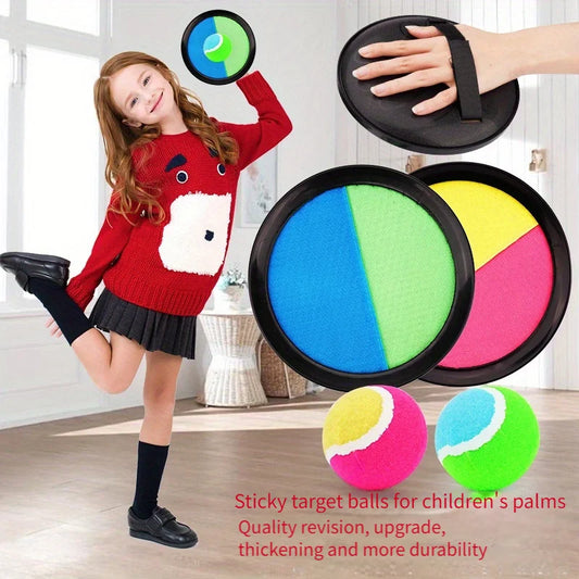 Kids Sticky Catch Ball Set – Outdoor Throw & Catch Game