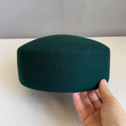 Women's Wool Felt Beret Hat – Dome, Pillbox & Fascinator Styles