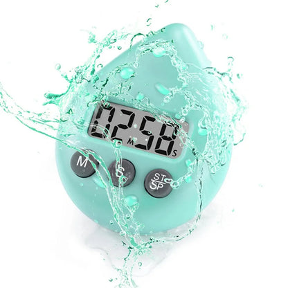 Waterproof Digital Timer Clock – Magnetic Teardrop Countdown