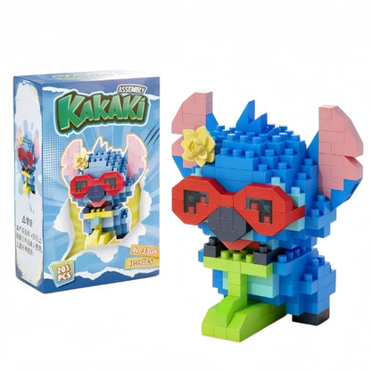 Cute Cartoon Mini Building Blocks Set – Disney & Sanrio Character Bricks