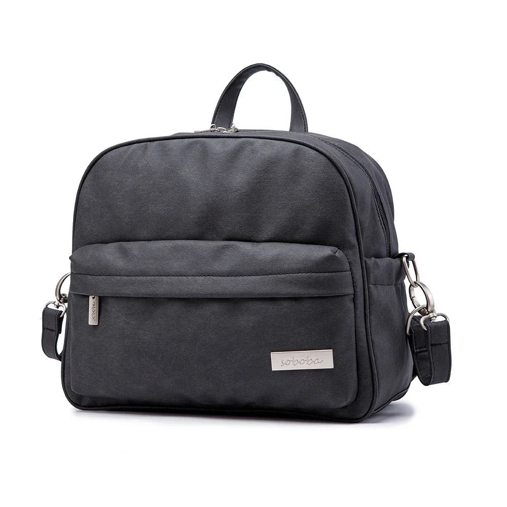 Soboba Waterproof Diaper Backpack – Stylish Multi-Function Nappy Changing Bag