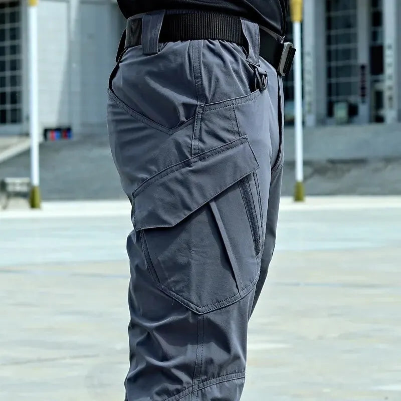 Men's Military Tactical Cargo Pants – Waterproof Multi-Pocket Outdoor Trousers
