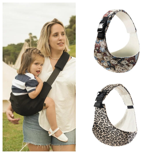 Baby Hip Seat Carrier Sling – Adjustable Crossbody Wrap