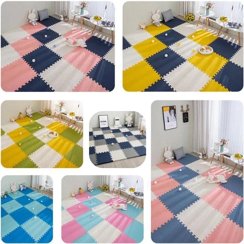 Foam Baby Play Mat – 16-Piece Interlocking Puzzle Tiles