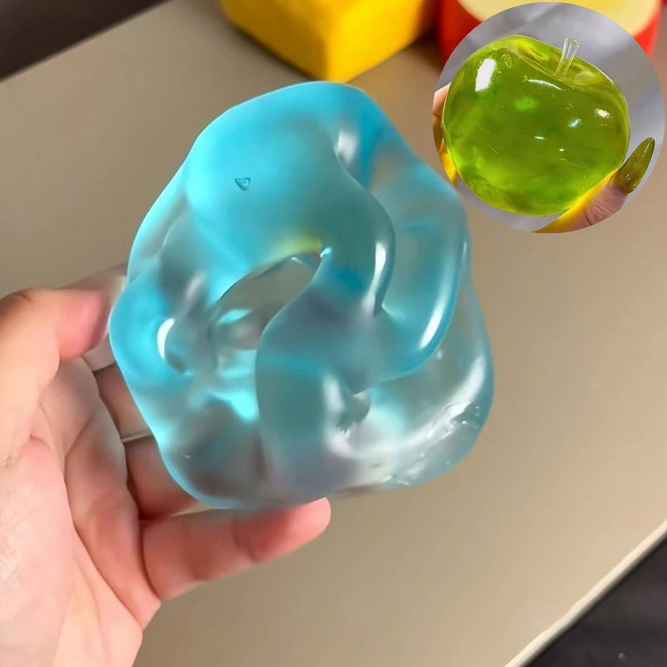 Squishy Fruit Stress Ball – Slow Rebound Sensory Fidget Toy