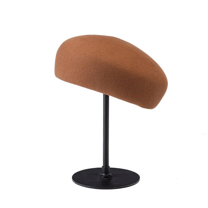 Women's Wool Felt Beret Hat – Dome, Pillbox & Fascinator Styles
