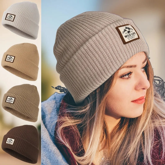 Outdoor Fleece Beanie Hat – Warm Windproof Cap for Men & Women