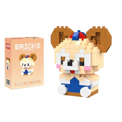 Cute Cartoon Mini Building Blocks Set – Disney & Sanrio Character Bricks