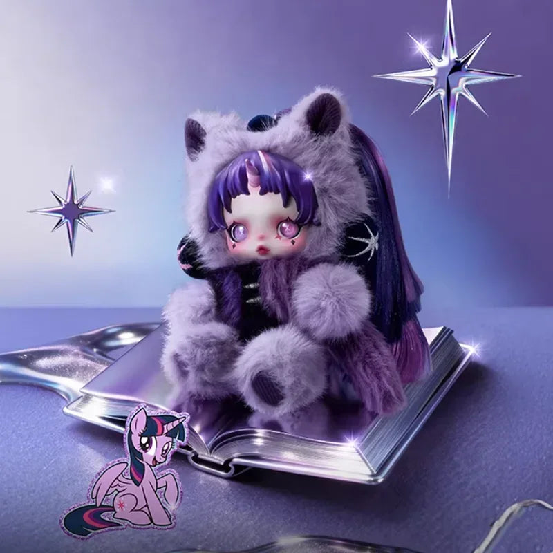 Pop Mart Skullpanda x My Little Pony Plush Doll Pendant Mystery Box