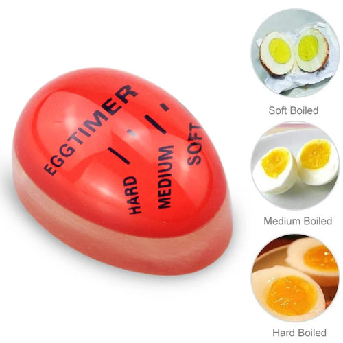 Color-Changing Egg Timer – Soft, Medium & Hard Boiled Indicator