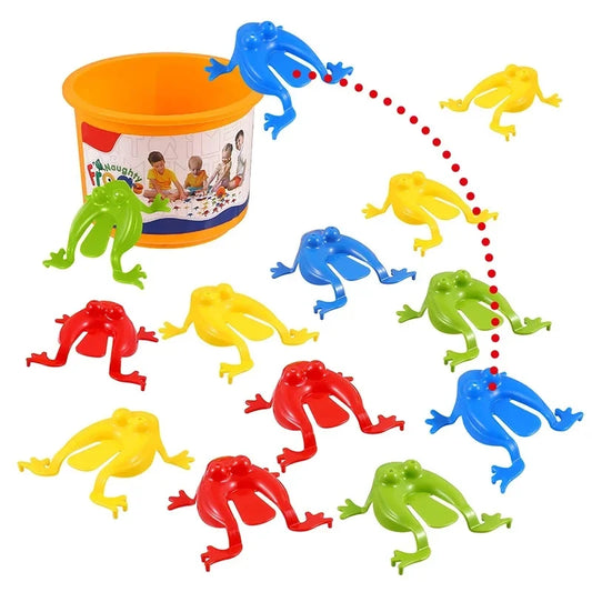 Jumping Frog Toys – Colorful Bounce Frogs for Kids
