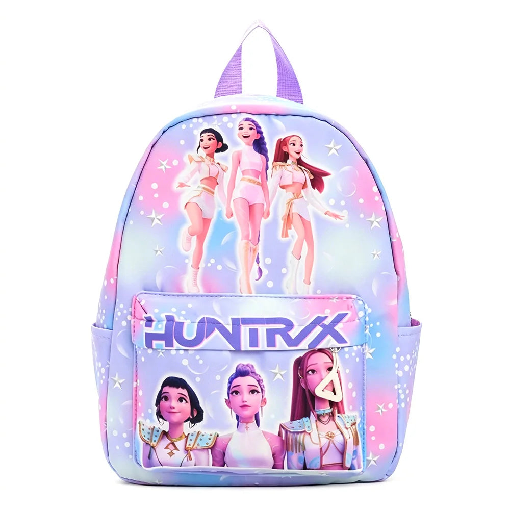 Kids Mini Backpack – Huntryx Animated Girls Pink School Bag