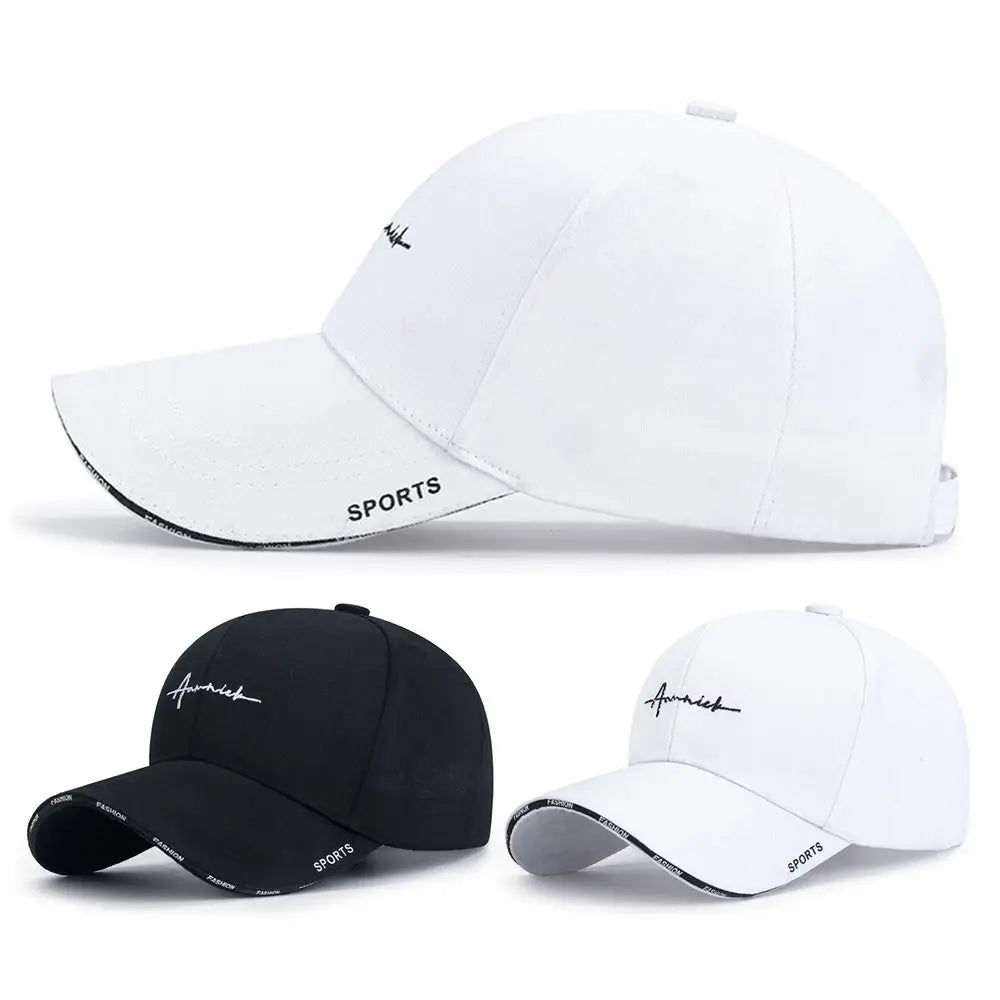 Women's Letter Embroidery Baseball Cap – Korean Fashion Style