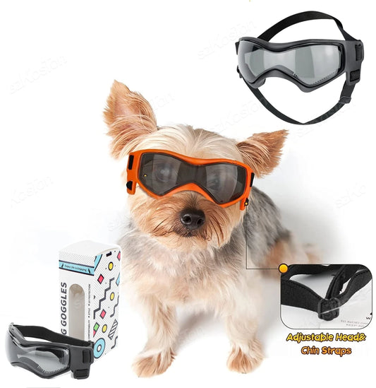 Dog Goggles UV Protection Sunglasses for Small & Medium Dogs
