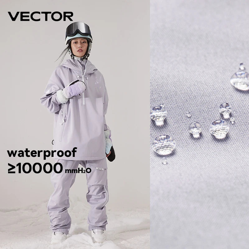 Ski Jacket & Pants Set – Waterproof Windproof Winter Snow Suit