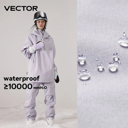 Ski Jacket & Pants Set – Waterproof Windproof Winter Snow Suit
