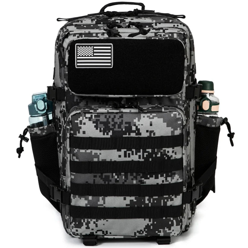 45L Tactical Backpack – MOLLE Military Rucksack for Hiking & Outdoor