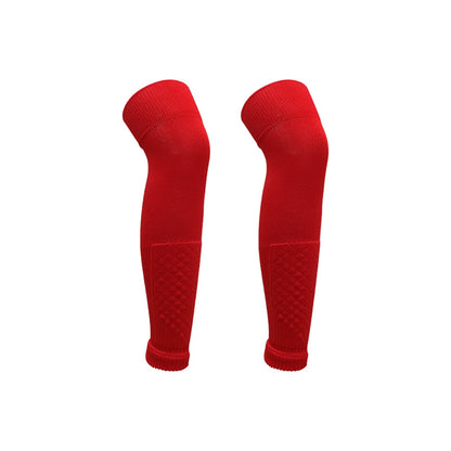 Soccer Leg Sleeves Knee Protection Shin Guard Socks – 1 Pair