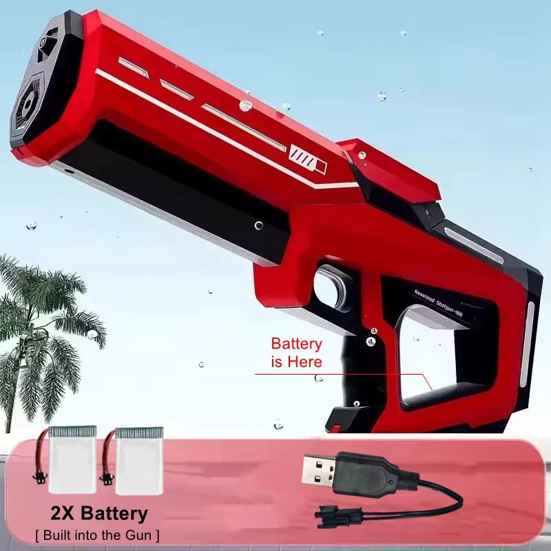 Electric Water Gun for Adults – Powerful Automatic Squirt Blaster